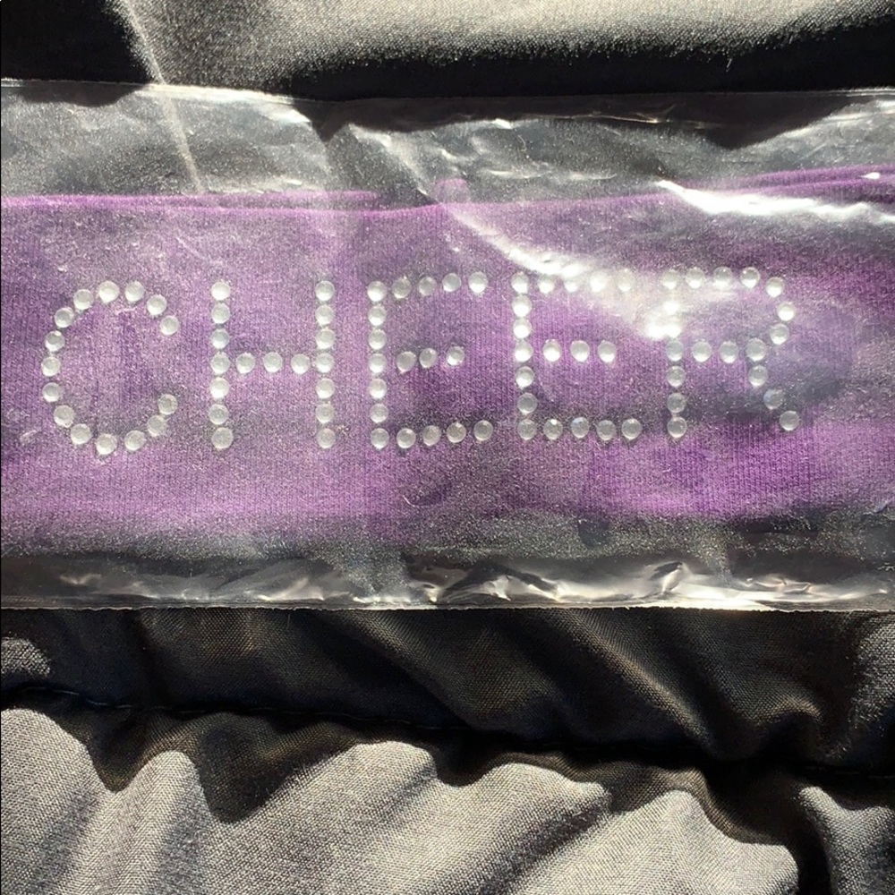 Purple Rhinestone Headband - Picture 2 of 3